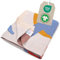 Merle Toys® Premium Babydecke Baumwolle, 100% Bio - GOTS & Oeko-TEX Zertifizierte Strickdecke, Baby Decke für Neugeborenen, Geschenk zur Geburt Junge & Mädchen, Kuscheldecke Baby, Meereswelt 3D