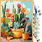 JanFebMar Pintar por Numeros Adultos,DIY Pintura por Números para Adultos y Niños,Decoraciones para el Hogar sin Marco de 40 X 50 cm