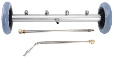 Undercarriage, scopa ad acqua ad alta pressione per camion, SUV, rimorchio, colore: blu e nero