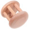 BESTonZON die Glocke rütteln Rassel beruhigendes für kinderinstrumente musikinstrumente kid toys rassel aus holz holzhandglocke rot