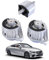 LICHENGTAI 2X FEBI Motorlager & 1x Getriebelager für Mercedes C E CLK W204 W212 FEBI Motorhalterung A1402401318, A2042400217