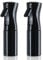 LBJFYHJN Lot de 2 vaporisateurs d'eau de 200 ml, avec brume fine continue, pour plantes, nettoyage, alcool, etc. (noirs)
