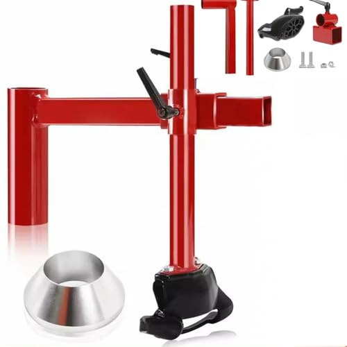 Desmontadora De Neumáticos Manual Ajustable,Kit Adaptador de Cabeza de Cambiador de Neumáticos Manual,Kit de Adaptador de Cabeza de Pato Manual del Cambiador de Neumáticos,para Neumáticos 16 A 21