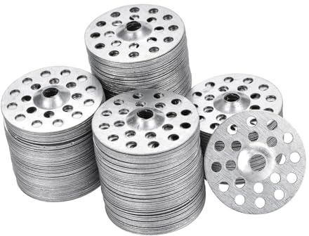 Etyldya 200 Count Foam Board Fastening Washers for Screws and Nails, Plate