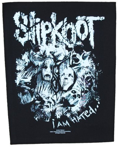 SLIPKNOT Rückenaufnäher I AM HATED Backpatch Aufnäher
