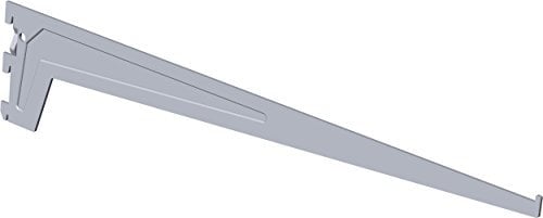 Element System Regalträger 1-reihig, 2 Stück, 3 Farben, Länge 60 cm für Regalsystem, Wandschiene, weiß, 18133-00021