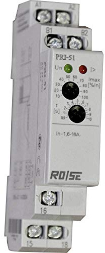 RO/SE PRI-51/16 Stromüberwachungsrelais, Strombereich 16A / 24-240V AC + 24V DC