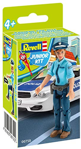 Revell Junior Kit 00750 Polizistin Spielfigur, Mehrfarbig 8,5 cm