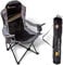 Zebco Pro Staff Stuhl DX, grau/schwarz, 48 cm