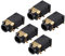 sourcing map 3,5mm Connecteur jack audio montage femelle PCB 6 broche PJ-311D/PJ-342B 5Pcs