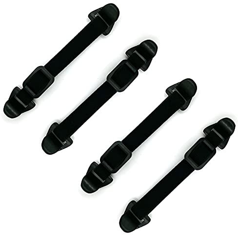 Maskenhalter Einstellbar Maskenhalterung Hinterkopf (4 Stück 1 Packung)