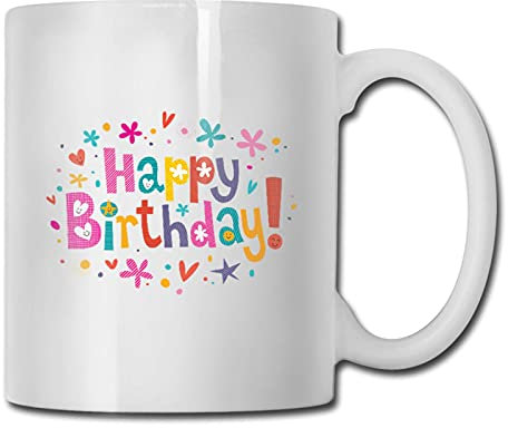 NA Joyeux anniversaire-17 Tasses à café drôles Tasse en céramique 11 oz Cadeau de nouveauté Parfait pour Une Utilisation à la Maison ou au Bureau Fait Une Excellente idée de Cadeau