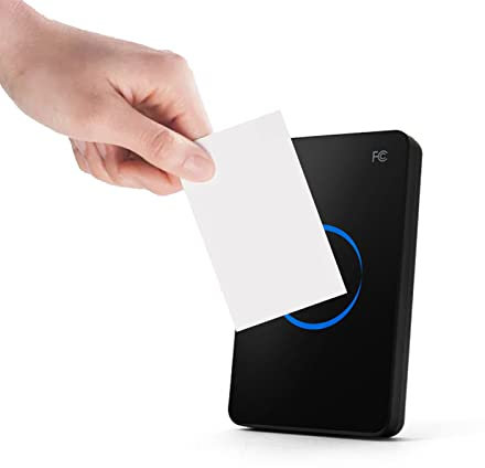 125kHz ID Kartenleser, NFC Leser mit LED Anzeige/Buzzer, USB Schnittstelle, Plug and Play, für Win XPWin CEWin 7Win 10 ür LIUNX ür Vista ür Android