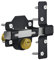 Long Throw Gate Lock, 70mm, Double Locking, Stainless Steel, 5 Keys Supplied