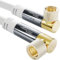 KabelDirekt – Cavo SAT, Antenna TV, Coassiale – Angolato a 90° – 2 m – Cavo Satellitare 4K, connettore F – Disponibile in 0,5-30 m (radio/TV, DVB-T, DVB-C, DVB-S/DVB-S2, internet, bianco)