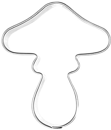 Ausstechform Ausstecher Keksausstecher für Kekse Lebkuchen Edelstahl Fliegenpilz 6 cm