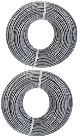 pour Lot de 2 bobines de fil pour débroussailleuse pour Bosch Art 24 27 30 36 Li 48 m 1,65 mm F016800462