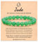 POWWA Jade Naturstein Armband Damen, Glucks und Positive Energie Chakra Perlenarmband fur Frauen, Geburtstag Weihnachten Muttertagsgeschenk fur Mama
