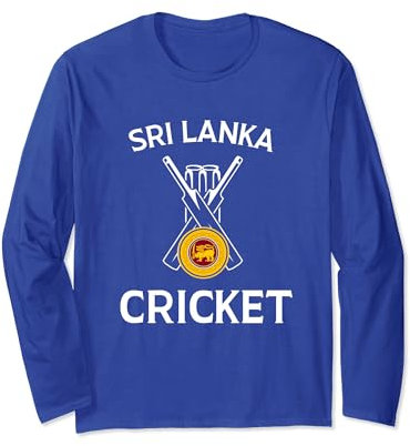Cricket Sri Lanka Fans Geschenk Jungen und Mädchen T-Shirt Langarmshirt