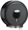 Dispenser Commerciale di Carta Igienica Jumbo, Dispenser di Carta Igienica a Rotolo Singolo Dispenser di Carta Igienica da Bagno di Grande capacità per La Cucina Domestica, Il Bagno(Nero)