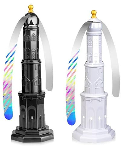 Ventilador repelente para moscas – 2 piezas | Repelente de moscas de mesa | ahuyenta y aleja moscas de la comida | Antimoscas de exterior e interior | Protección contra moscas | ahuyenta moscas