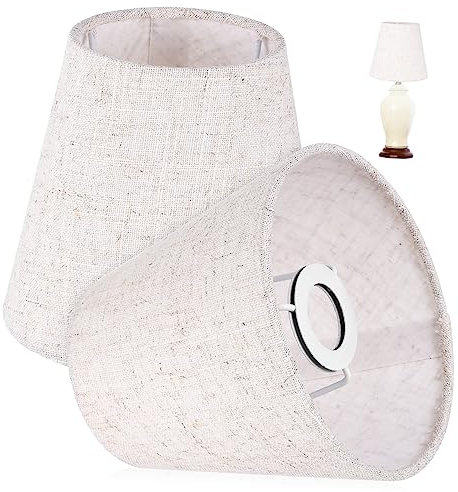 Yardenfun 2stücke Lampenschirm Aus Stoff Für Stehlampe Ersatzlampenschirm Als Lampenabdeckung Dekoratives Zubehör Für Tischlampen Und Schreibtischlampen