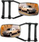 2 Stück Wohnwagen Spiegel Auto,Wohnwagenspiegel,Caravanspiegel,Abschleppspiegel,Universalspiegel,Wohnwagenspiegel Universal,Außenspiegel Wohnwagen,Spiegel Wohnwagen für alle gängigen Fahrzeugtypen