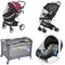 Baby-Moskitonetz für Kinderwagen, perfektes Insektennetz für Kinderwagen, Stubenwagen, Wiegen, Spielplätze, Pack N Plays und tragbares Mini-Krippennetz, Baby-Insektennetz-Abdeckung, Schwarz