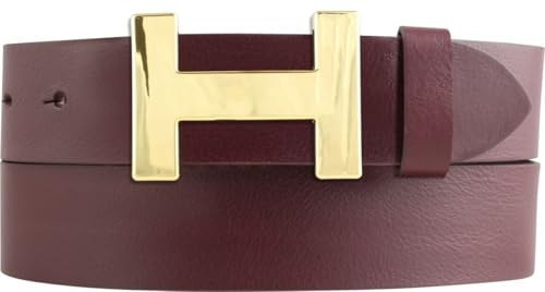 BELTINGER Designer Gürtel HENRY aus Vollrindleder 4 cm | Eleganter Ledergürtel für Damen und Herren 40mm | Gold glänzend