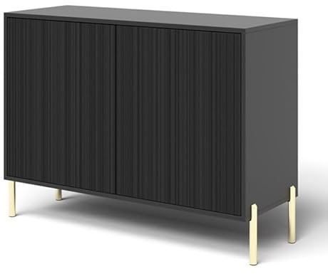 Generisch Kommode Oslo 104 cm, Sideboard Highboard Modern Wohnzimmer