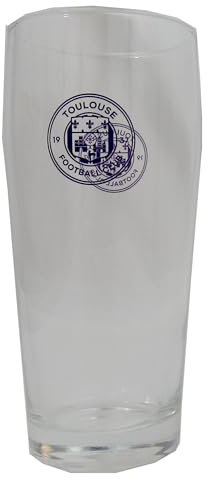 Toulouse Football Club 2 x TFC Bierglas, offizielle Kollektion, 300 ml