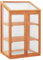 Homgoday Invernadero de Madera de Abeto 60x45x100 cm Invernadero de Jardín Vivero Casero Plantas Cultivo Invernadero Huerto Caseta de Jardín