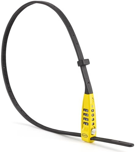 CXWXC Zip Tie Lock - 4-Digit Combo Cable Locks for Bike
