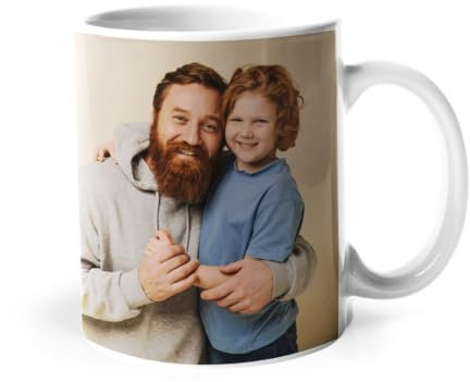 tostadora Personalisierte Tasse mit Foto & Text - Fototasse Selbst Gestalten Geschenk Geburtstag