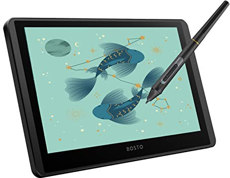 11.6 Pouces Graphics Drawing Tablet Monitor, Full HD Écran, 8192 Niveaux de Pression Induction, Dessin de la Tablette avec écran, Dessin, écriture, Conception