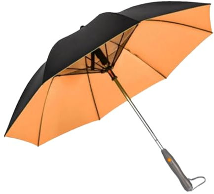 Parapluie de voyage pour la pluie | Parasol avec ventilateur et brume | Protection solaire anti-UV pour l'été, parapluie de voyage portable rechargeable avec ventilateur de refroidissement personnel