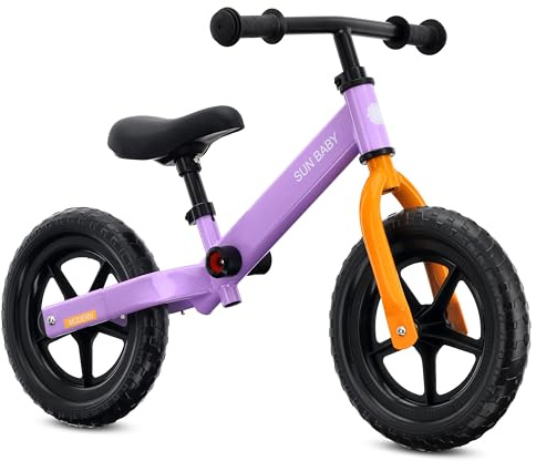 sun baby MODERN Balance Bike 2+ Years | Steel frame, EVA foam wheels, adjustable saddle and handlebar, max load 30 kg