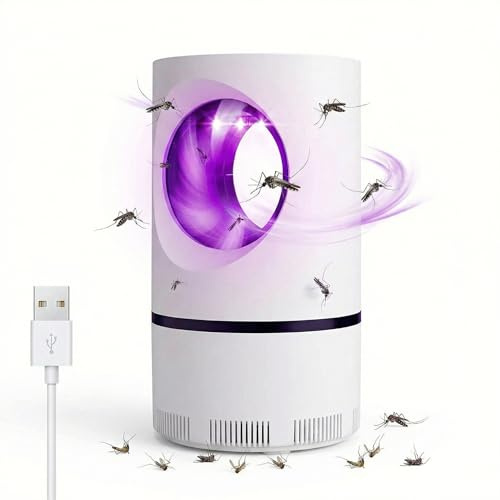 Professionale Lampada Antizanzare Elettrica, Atossica UV Anti Mosche, Trappola Zanzare, 2026 Zanzariera Elettrica da Interno per Casa Giardino Interno Cucina Soggiorno, Insetti Zanzare, Mosca,Falene