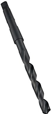 Dormer A13014.8 Taper Shank Drill Jobber, Steam Oxide Coating, High Speed Steel, Head Diameter 14.8 mm, Flute Length 114 mm