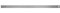 VOGEL-GERMANY Stahlmaßstab (Typ A, Messbereich 300 mm, Querschnitt 13 mm x 0,5 mm, rostfreier Federbandstahl, Ablesung von Links nach rechts) 1010010030