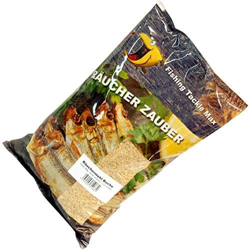 FTM Räuchermehl Buche 500g - Mehl zum Räuchern von Fischen, Räucherspäne zum Fischräuchern