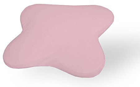 Dukal | Ersatzbezug für Ombracio/All Around Schlafkissen von Tempur | aus hochwertigem DOPPEL-Jersey | 100% Baumwolle | Farbe: rosé
