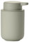 Zone Denmark Ume Seifenspender für Flüssigseife, Steingut/Keramik mit Soft Touch-Beschichtung, Skandinavisch im Design, 250 ml, Höhe 12,8 cm, Eukalyptusgrün