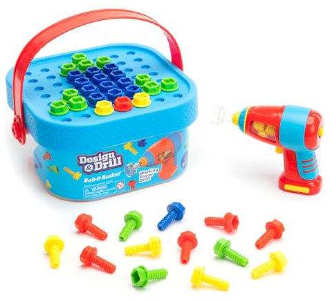 Learning Resources Design & Drill Bolt-It Bucket