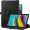 BNBUKLTD Compatible for Samsung Galaxy Tab S5e Case 360 Stand Cover & Glass Protector T720/T725