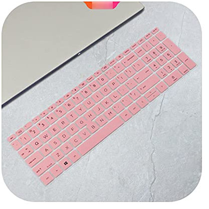 Keyboard cover Keyboard Protection for HP Probook Iv,Silicone Keyboard Cover 15.6 Inch Ultra-Thin Skin Protection for HP Probook Iv Waterproof-Pink