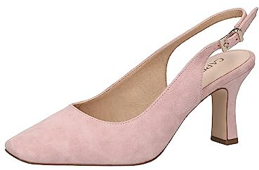 CAPRICE 9-9-29609-20, Decolleté Sling Donna, Rosa (Candy Suede), 38 EU