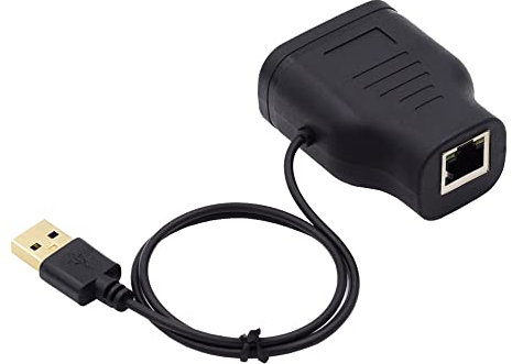 cablecc Adaptador de conmutador Ethernet de red Ethernet de 100 Mbps UTP STP RJ45 8P8C a doble RJ45 HUB