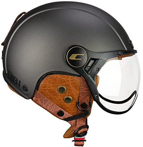 CGM Ebi Casque Ski Adulte Unisexe, Graphite satiné, M (57-58cm)