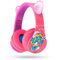PowerLocus Auriculares Bluetooth para Niños Los Pitufos, Inalámbricos de Diadema Con Micrófono, 85 y 94DB Volumen Limitado, Plegable, Ajustable